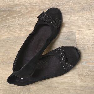 Black Pumps Flat Size 9.5